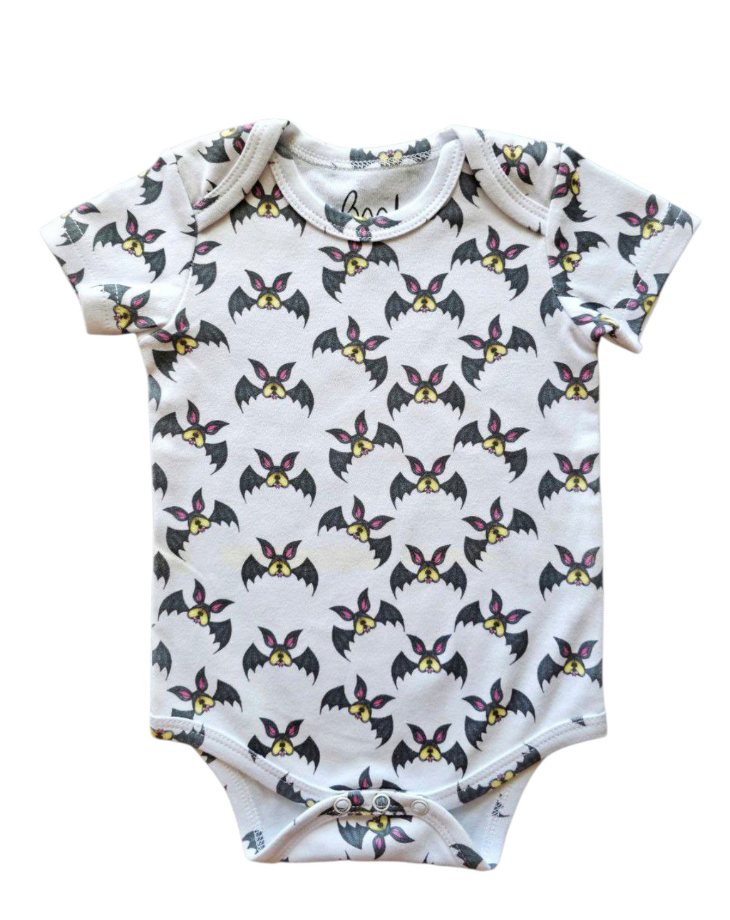 Body bebé murcielagos 100% algodón orgánico