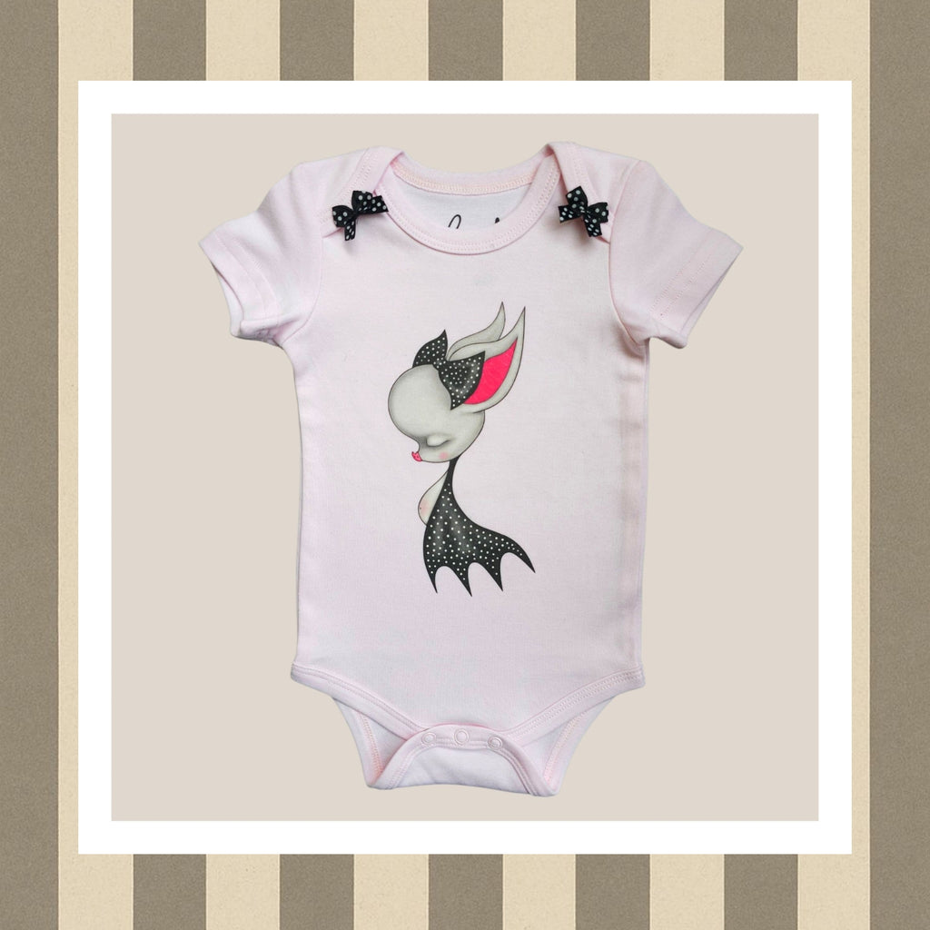 Saquito regalo Boo “Vampirillo” – lleno de tierna oscuridad para bebés terroríficamente encantadores.